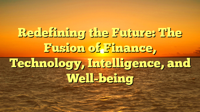 Redefining the Future: The Fusion of Finance, Technology, Intelligence, and Well-being