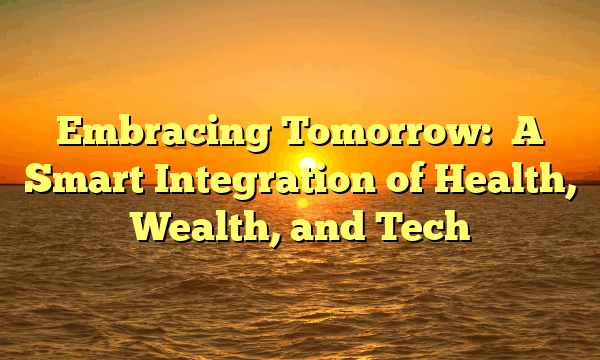 Embracing Tomorrow:   A Smart Integration of Health, Wealth, and Tech