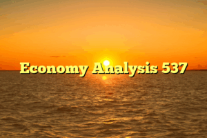 Economy Analysis 537