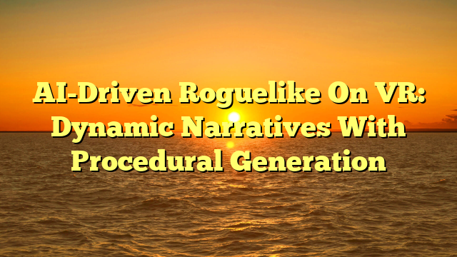 AI-Driven Roguelike On VR: Dynamic Narratives With Procedural Generation
