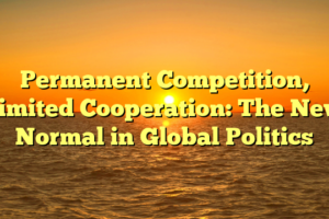 Permanent Competition, Limited Cooperation: The New Normal in Global Politics