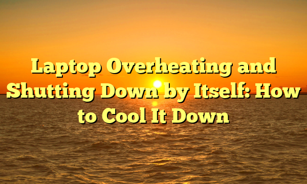 Laptop Overheating and Shutting Down by Itself: How to Cool It Down